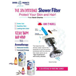 Load image into Gallery viewer, Enviro Products Designer Shower Filter (Chrome) With Aromatherapy Ring - Lasts up to 12 Months
