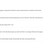 Load image into Gallery viewer, Ecobud Gentoo Glass Alkaline Water Filter Jug in White 1.5L (with 1 x Filter Cartridge Included)
