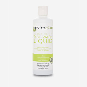 EnviroClean Plant-Based Dishwash Liquid Concentrate Botanical Peppermint 500mL