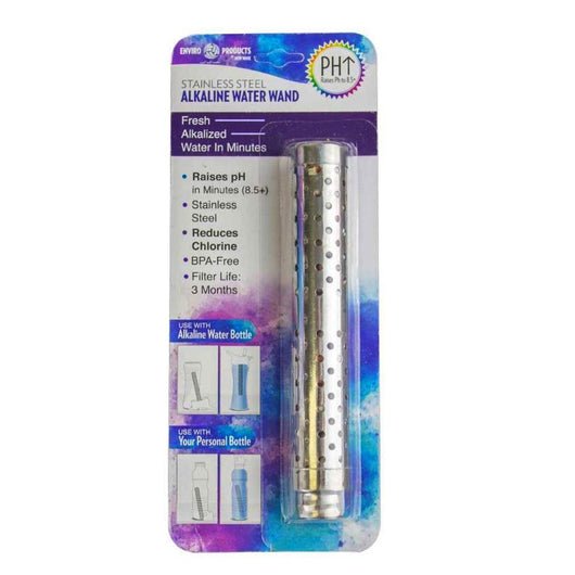 Enviro Products Alkaline Water Wand Stainless Steel (for Your Water Bottle)