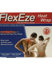 Load image into Gallery viewer, FlexEze Heat Wrap (1 x Body Wrap and 2 x Heat Patches) *LAST ONE*
