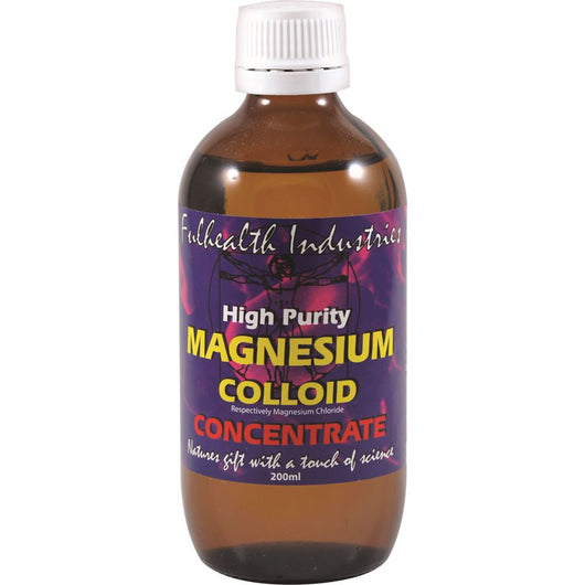 Fulhealth Industries High Purity Magnesium Colloid (Chloride) Concentrate 200mL