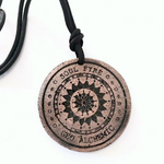 Load image into Gallery viewer, GeoAlchemic Elite Protection Pendants: Shungite + Copper + Resin + Activation Symbols
