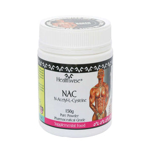 HealthWise NAC (N-Acetyl-L-Cysteine) 150g Powder