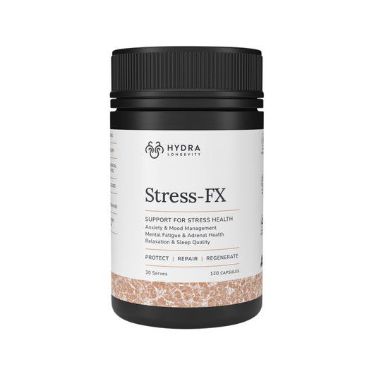 Hydra Longevity Stress-FX 120 Capsules