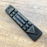 Load image into Gallery viewer, GeoAlchemic New Earth Grid Activator Luxor Bar 300mm: Shungite + Selenite + Kyanite + Resin *LAST ONE*
