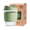 ***LAST ONE***Joco Reusable Glass Cup 354mL - Army Colour