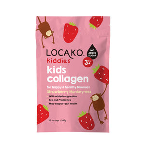 Locako Kiddies Kids Collagen Strawberries Monkeyness 200g***SUPPLIER OUT OF STOCK***