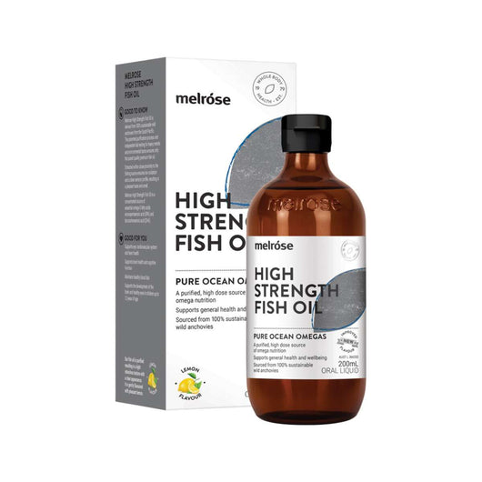 Melrose Ultra-Premium High-Strength Fish Oil (100% Sustainable Wild Anchovies) 200mL