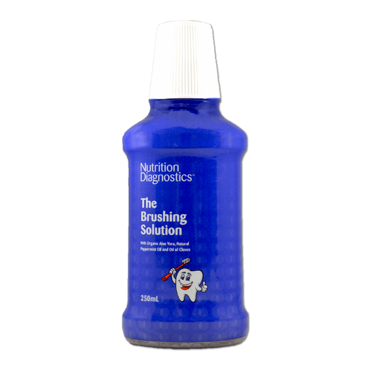 Nutrition Diagnostics Brushing Solution - Dental Bacterial Defense (250mL) - The Healthy Household