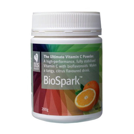 NTS Health - BioSpark Vitamin C With Bioflavonoids (200g Powder) - The Healthy Household