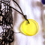 Load image into Gallery viewer, Orgone Effects STELLAR PENDANT YELLOW® Portable Personal Protection Against EMR
