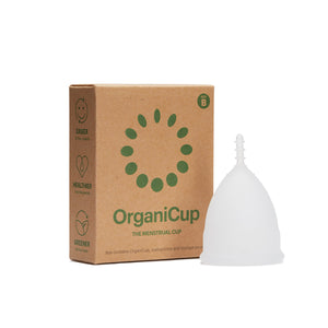 OrganiCup Menstrual Cup (Size Mini, A or B) REPLACE YOUR PADS & TAMPONS! SAFE, EFFECTIVE & HYGIENIC