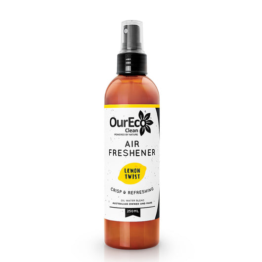 OurEco Clean Air Freshener Lemon Twist (250mL) Natural Essential Oils - The Healthy Household