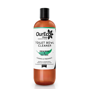 OurEco Clean Toilet Bowl Cleaner Eucalyptus + Tea Tree (500mL) - The Healthy Household