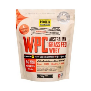 Protein Supplies Australia Grass-Fed PURE WPC (Whey Protein Concentrate) 500g