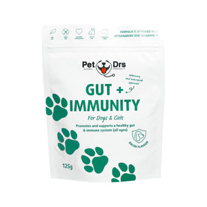 Pet Drs Gut + Immunity Supplement (For Dogs & Cats) 125g