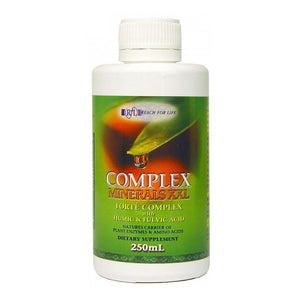 Reach For Life Complex Colloidal Minerals XXL w. Fulvic & Humic Acids 250mL SUPERDOSE! - The Healthy Household