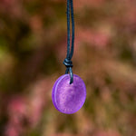 Load image into Gallery viewer, Orgone Effects STELLAR PENDANT VIOLET FLAME® Portable Personal EMR Protection
