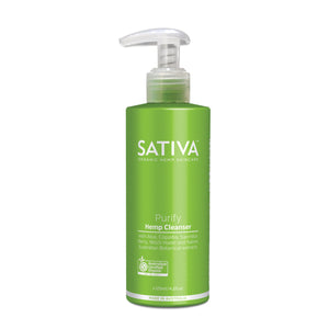 Sativa Purify Hemp Cleanser 125mL (VEGAN, ORGANIC, TOXIN-FREE) - The Healthy Household