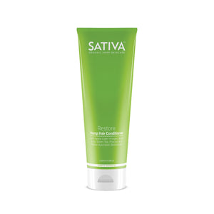 Sativa Restore Hemp Conditioner 200mL (VEGAN, ORGANIC, TOXIN-FREE) - The Healthy Household