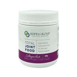 Seipel Health Total Joint Food 200g - High Potency Functional Food Joint & Muscle Support ***NEW STOCK***EXP 30/04/25***