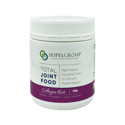 Seipel Health Total Joint Food 200g - High Potency Functional Food Joint & Muscle Support ***NEW STOCK***EXP 30/04/25***
