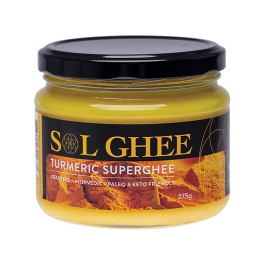Sol Organics Turmeric Super Ghee 275g ANTI-INFLAMMATORY & NOURISHING