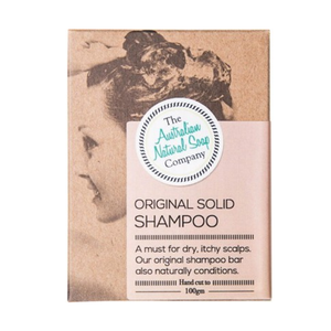 The Australian Natural Soap Co. Solid Shampoo Bar (Original) 100g - The Healthy Household
