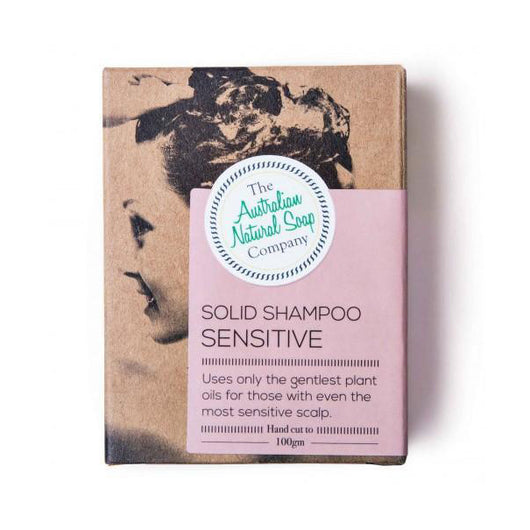 The Australian Natural Soap Co. Solid Shampoo Bar (Sensitive Scalp) 100g - The Healthy Household