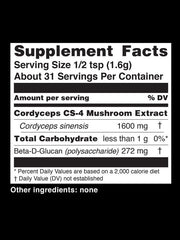 Load image into Gallery viewer, ***65% OFF**EXP 12/25**ONLY ONE LEFT***Teelixir Organic Cordyceps Mushroom (High/Energy Performance/Adaptogen) 50g
