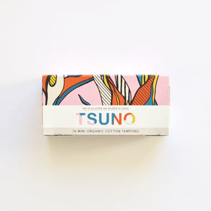 Tsuno 100% Organic Cotton Tampons - Mini/Light Flow - The Healthy Household