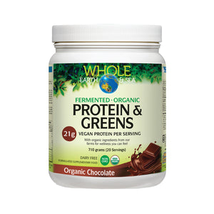 Whole Earth & Sea Protein & Greens Organic Chocolate 710g CLEAN VEGAN SUPERFOOD PROTEIN***SUPPLIER OUT OF STOCK UNTIL MAY '24***