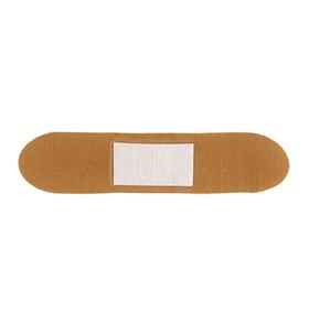 Patch Adhesive Tan Bamboo Strip Bandages Aloe Vera - Burns & Blisters (Tube of 25) *LAST ONE*