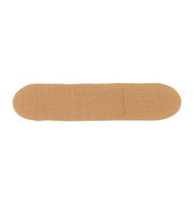 Patch Adhesive Tan Bamboo Strip Bandages Aloe Vera - Burns & Blisters (Tube of 25) *LAST ONE*